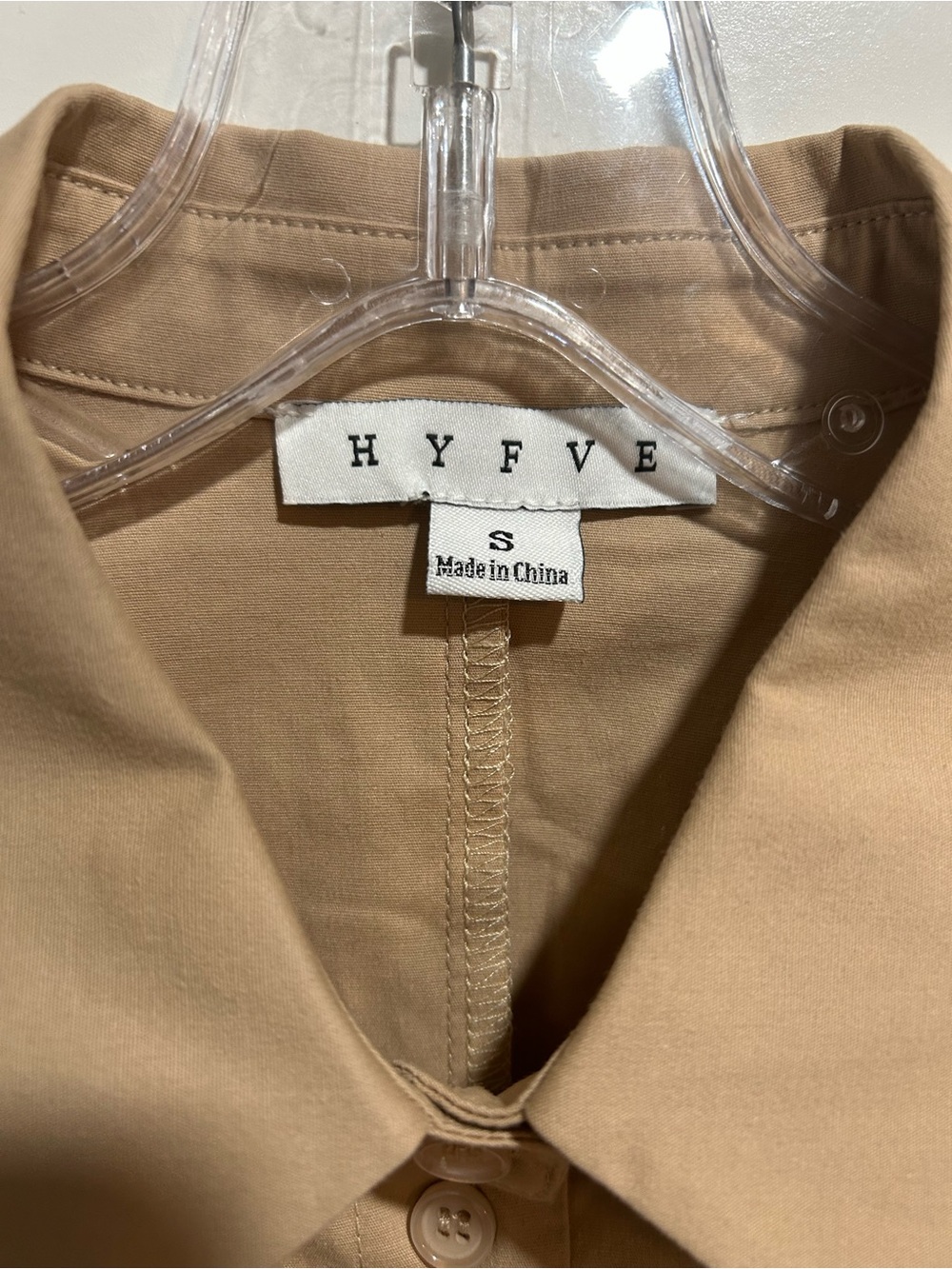 HYFVE Men’s Beige Chinos - Clean Front
